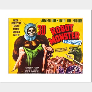 Robot Monster Movie Poster Posters and Art